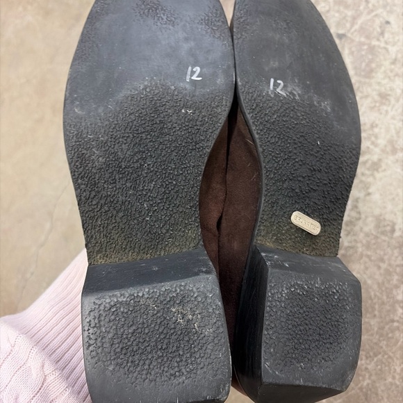 Brunate genuine suede horsebit Italian brown loafers - Picture 10 of 10